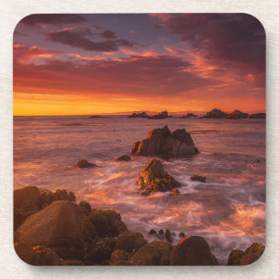 Coastline   Sunset Pacific Grove Carmel California Coaster