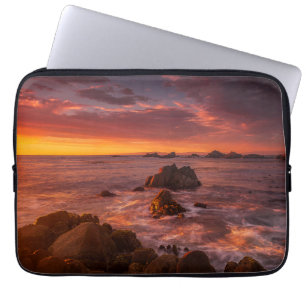 Coastline Sunset Pacific Grove Carmel California Laptop Sleeve