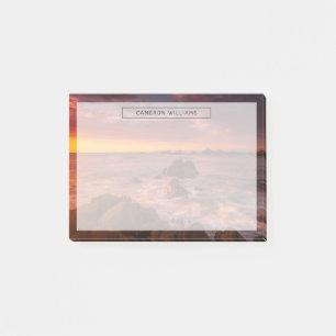 Coastline   Sunset Pacific Grove Carmel California Post-it Notes