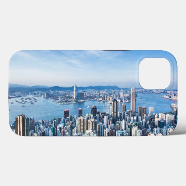 Coastline | Tsim Sha Tsu, Hong Kong Island, Asia Case-Mate iPhone Case (Back (Horizontal))