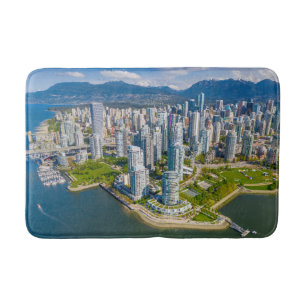 Coastline Vancouver, British Columbia, Canada Bath Mat
