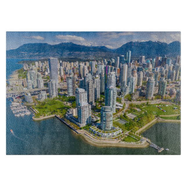 Coastline | Vancouver, British Columbia, Canada Cutting Board (Front)