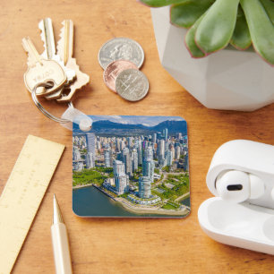 Coastline   Vancouver, British Columbia, Canada Key Ring