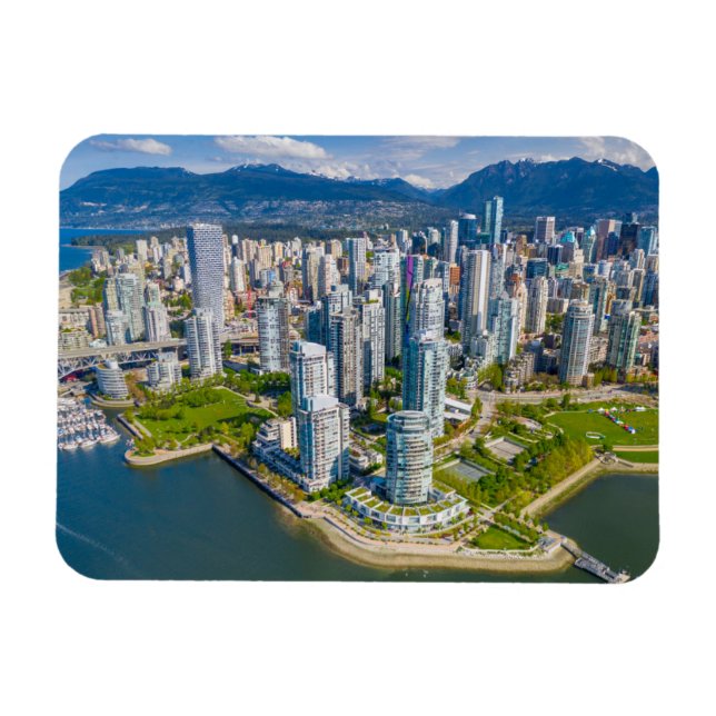 Coastline | Vancouver, British Columbia, Canada Magnet (Horizontal)
