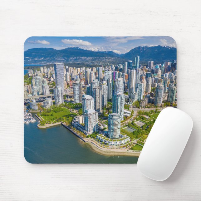 Coastline | Vancouver, British Columbia, Canada Mouse Mat (With Mouse)