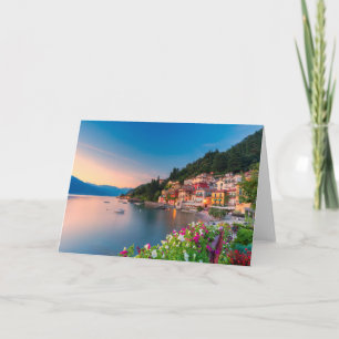 Coastline   Varenna, Lombardy, Italy Card