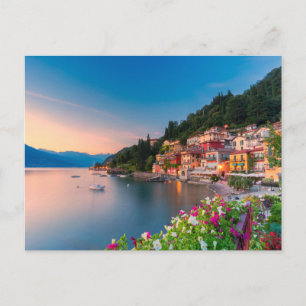 Coastline   Varenna, Lombardy, Italy Postcard