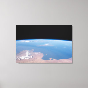 Coasts Of Tunisia And Libya And Island Of Sicily Canvas Print