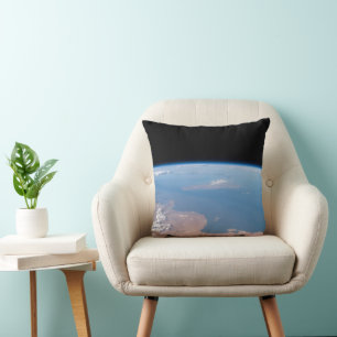 Coasts Of Tunisia And Libya And Island Of Sicily Cushion