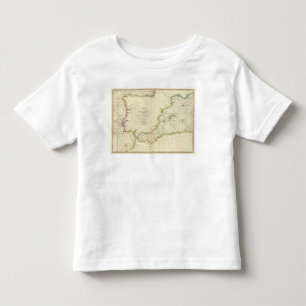 Coasts Spain, Portugal, Barbary Toddler T-Shirt