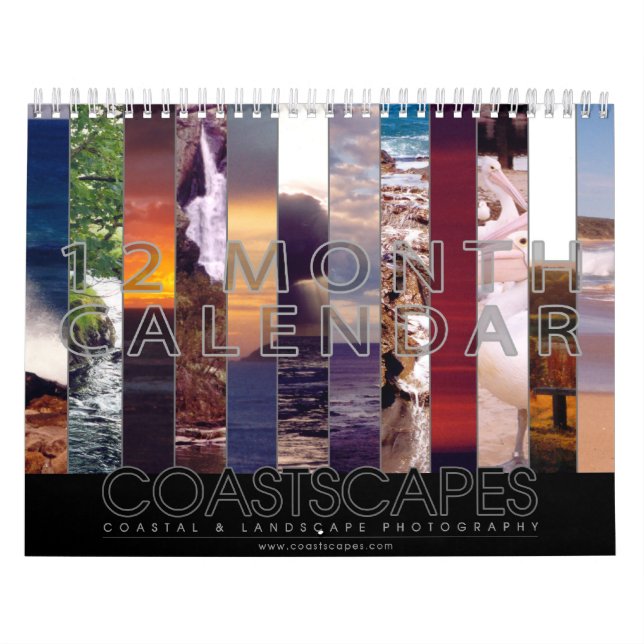 Coastscapes Australia 12 Month Photo Calendar (Cover)