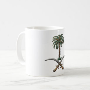 coat arms flag country symbol heraldry national sa coffee mug