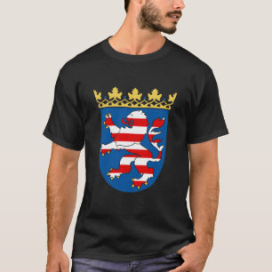 Coat arms Hesse Official Heraldry Symbol Germany T-Shirt