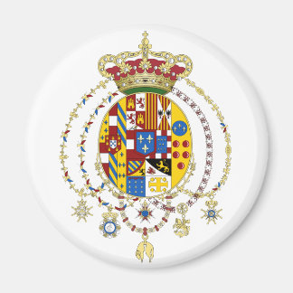 Coat  Arms Kingdom of Two Sicilies Official Italy Magnet