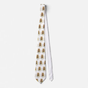 Coat  Arms Kingdom of Two Sicilies Official Italy Tie