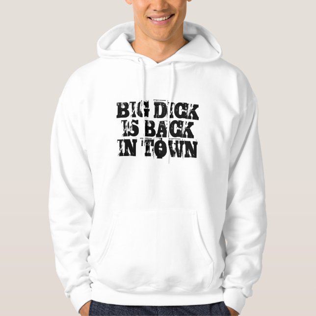 Coat BIG DICK Hoodie (Front)
