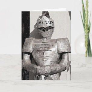 Coat of Armour Father's Day Card