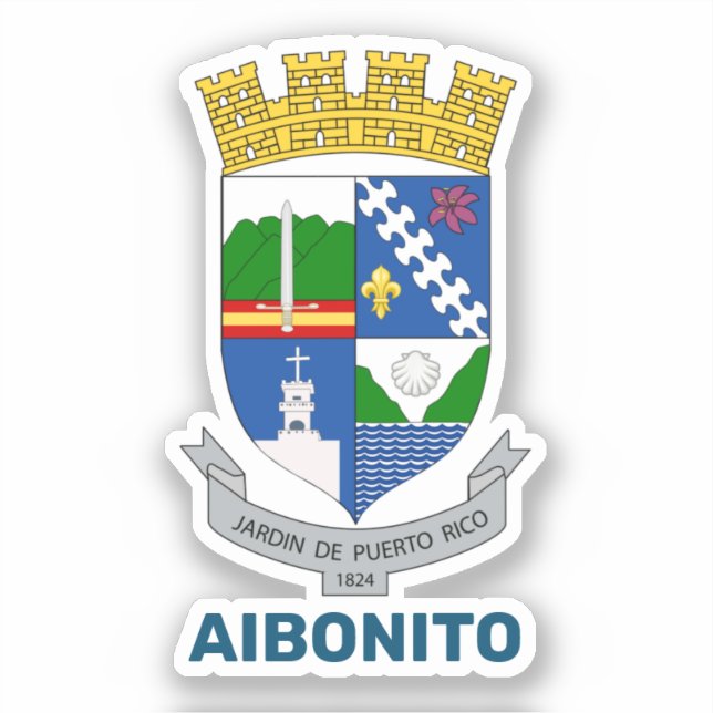 Coat of Arms - Aibonito, Puerto Rico (Front)