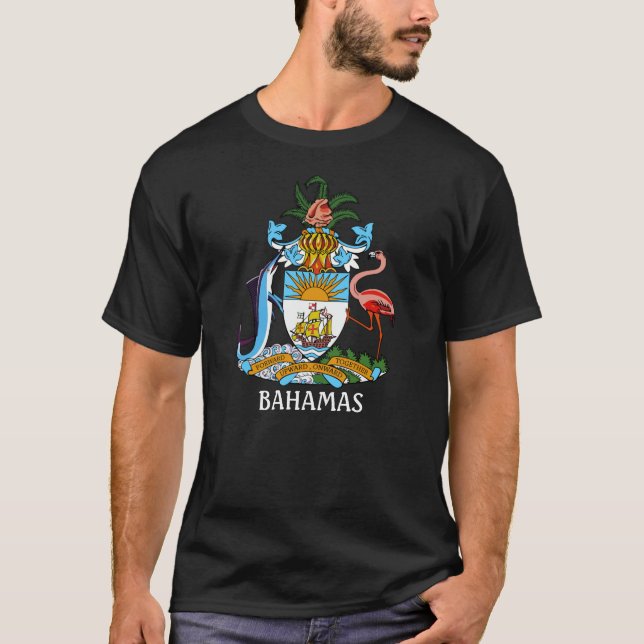 Coat of arms - Bahamas T-Shirt (Front)
