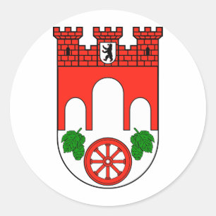 coat of arms Berlin-Pankow Classic Round Sticker