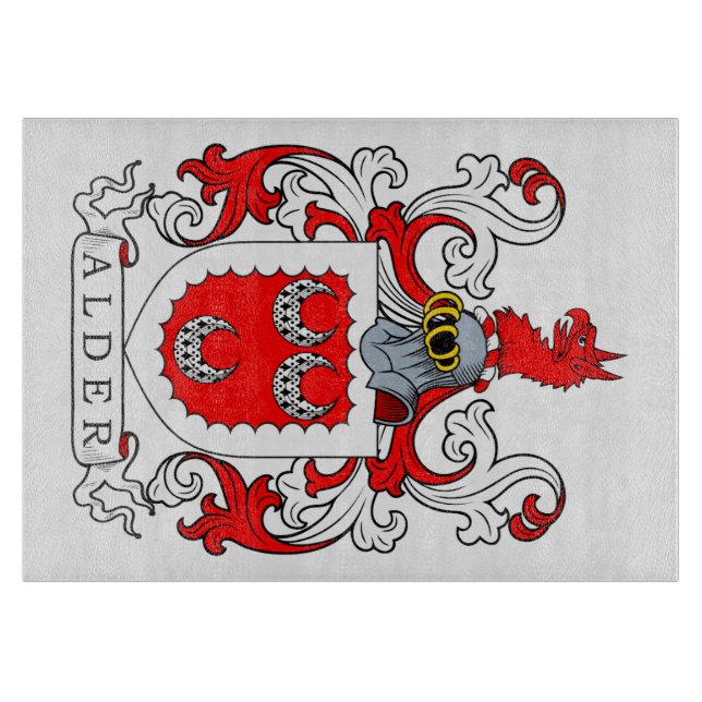 Coat of Arms Cutting Board (Front)