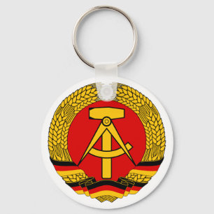 Coat of arms East Germany Official Heraldry Symbol Key Ring