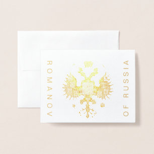Coat of Arms Foil Note Card