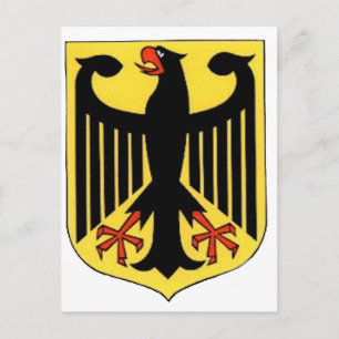 Coat of Arms for Germany Postcard