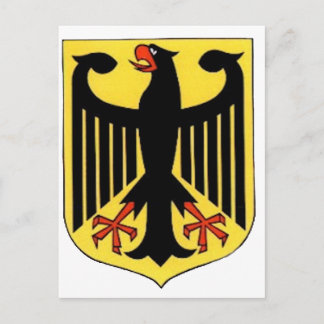 Coat of Arms for Germany Postcard