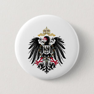 Coat of Arms German Reich 1889 Reichsadler 6 Cm Round Badge