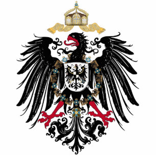Coat of Arms German Reich 1889 Reichsadler Standing Photo Sculpture