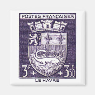Coat of Arms, La Havre France Magnet