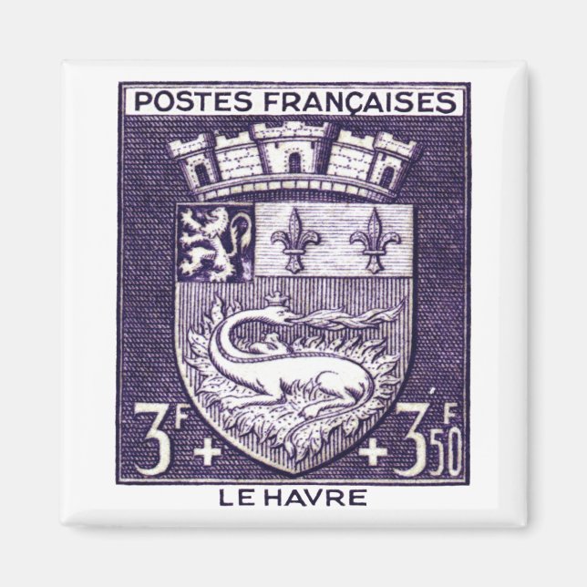 Coat of Arms, La Havre France Magnet (Front)