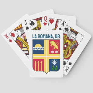 Coat of arms - La Romana, Dominican Republic Playing Cards