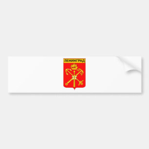 Coat_of_arms_Leningrad Bumper Sticker