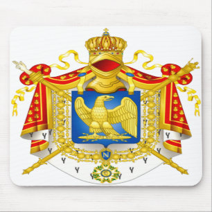Coat of arms Napoleon Mousepad