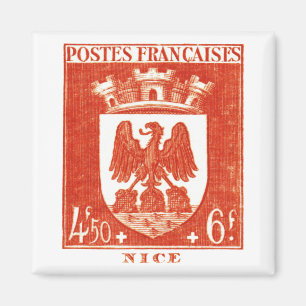 Coat of Arms, Nice France Magnet