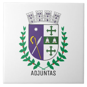 Coat of Arms of Adjuntas, Puerto Rico Tile