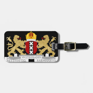 Coat of arms of Amsterdam Luggage Tag