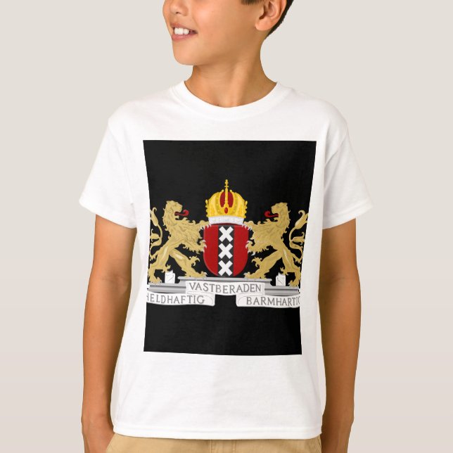 Coat of arms of Amsterdam T-Shirt (Front)