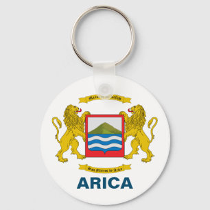 Coat of Arms of Arica, Chile Key Ring