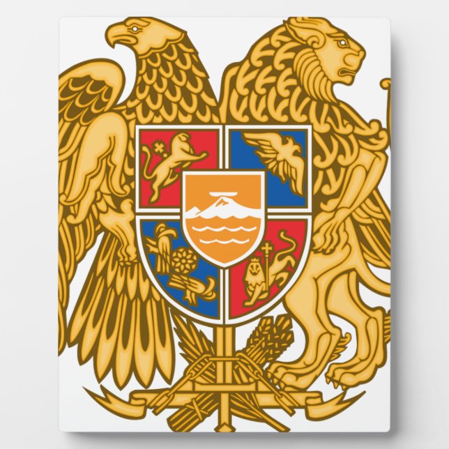 Coat of arms of Armenia - Armenian Emblem Plaque (Front)
