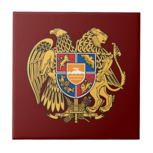 Coat of Arms of Armenia Tile