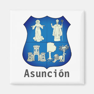 Coat of Arms of Asunción, Paraguay Magnet