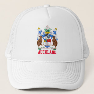 Coat of Arms of Auckland, NZ Trucker Hat