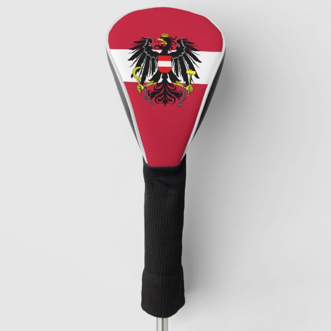 Coat of Arms of Austria Golf Head Cover (Front)