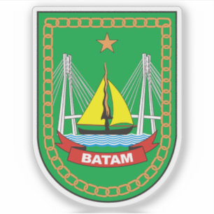 Coat of arms of Batam, Indonesia