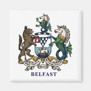 Coat of Arms of Belfast Magnet