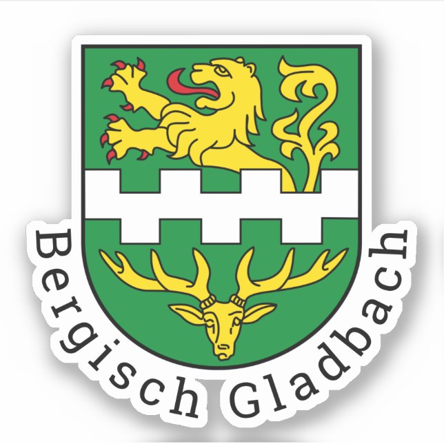 Coat of Arms of Bergisch Gladbach, Germany (Front)