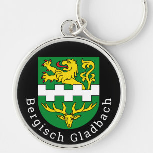 Coat of Arms of Bergisch Gladbach, Germany Key Ring